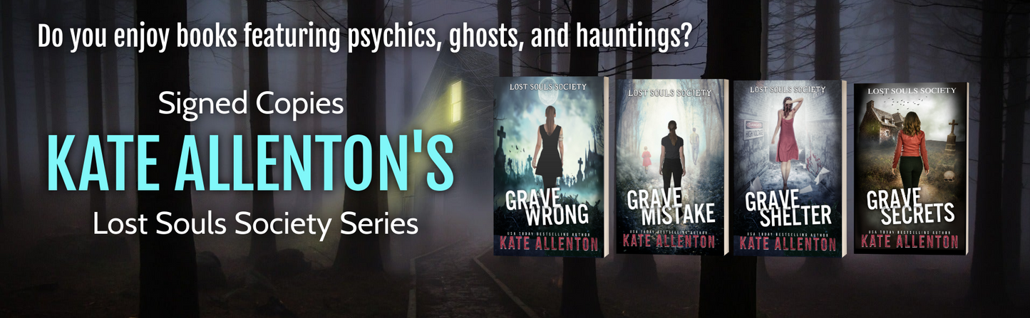 LIMITED EDITION- SIGNED Lost Souls Series Books 1-4 (5x8 Paperbacks)