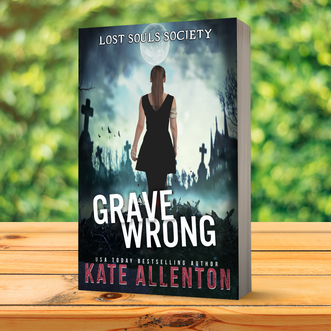 LMITED EDITION- SIGNED Grave Wrong 5x8 Paperback