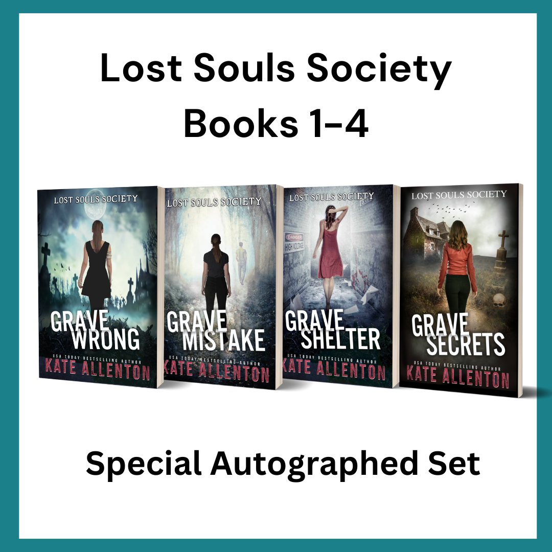 LIMITED EDITION- SIGNED Lost Souls Series Books 1-4 (5x8 Paperbacks)