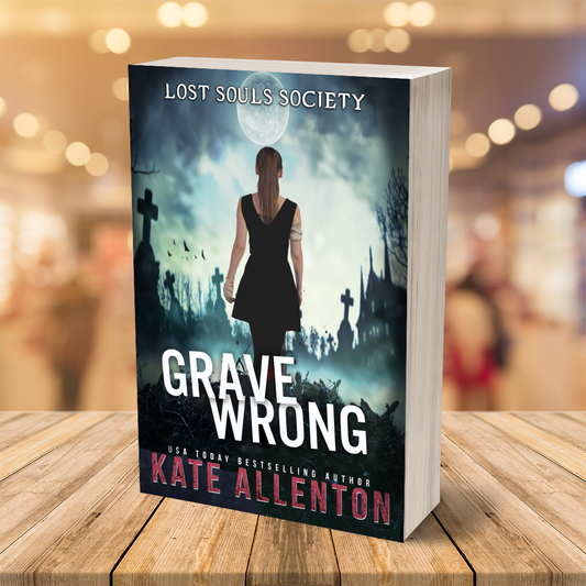 LMITED EDITION- SIGNED Grave Wrong 5x8 Paperback